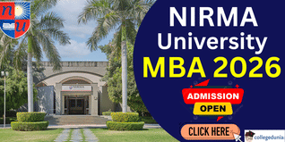 Nirma University MBA Admission 2026 Begins; Apply Till January 15